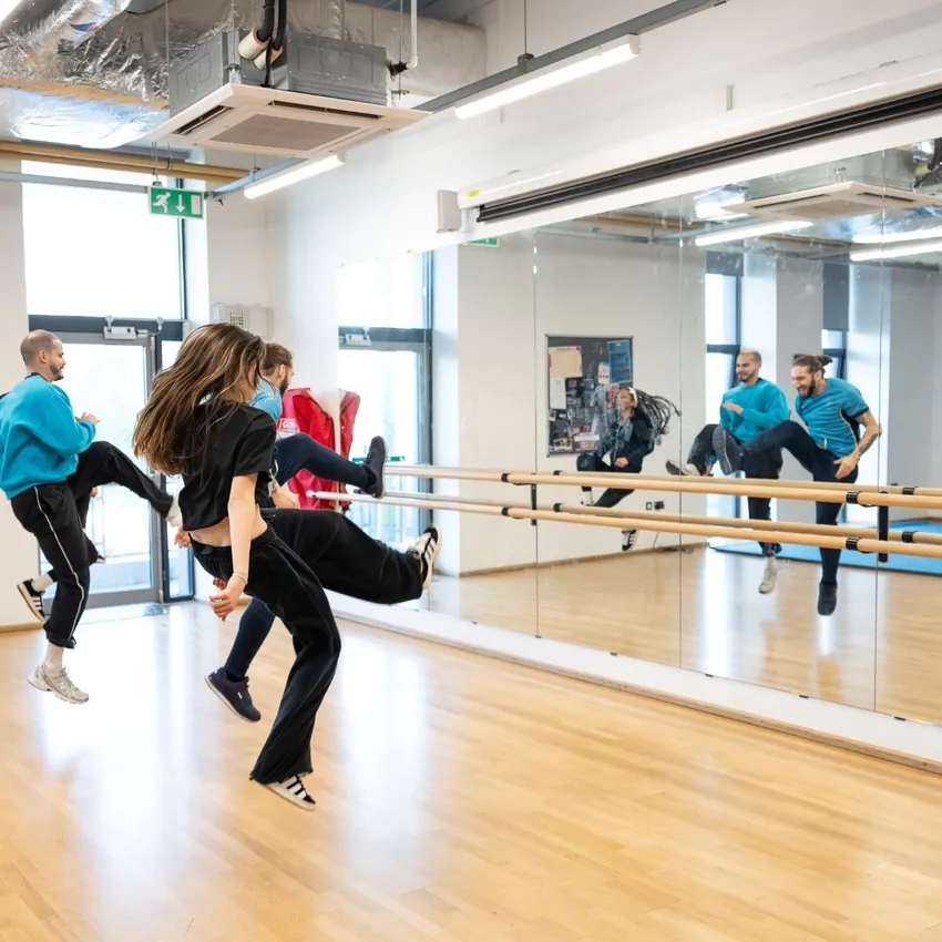 Dance studio at Future Youth Zone
