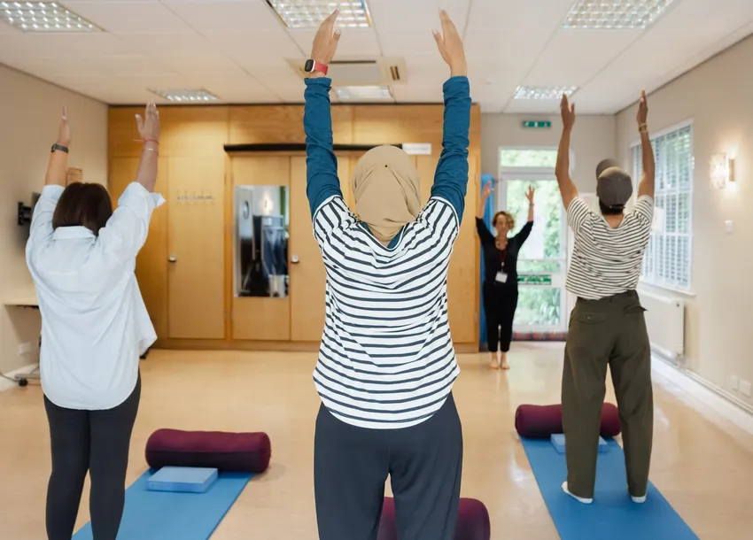 An exercise and movement class