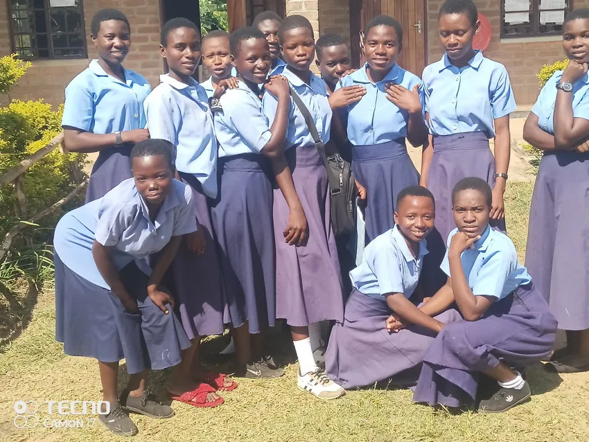 Girls at Lufilya Community day secondary school