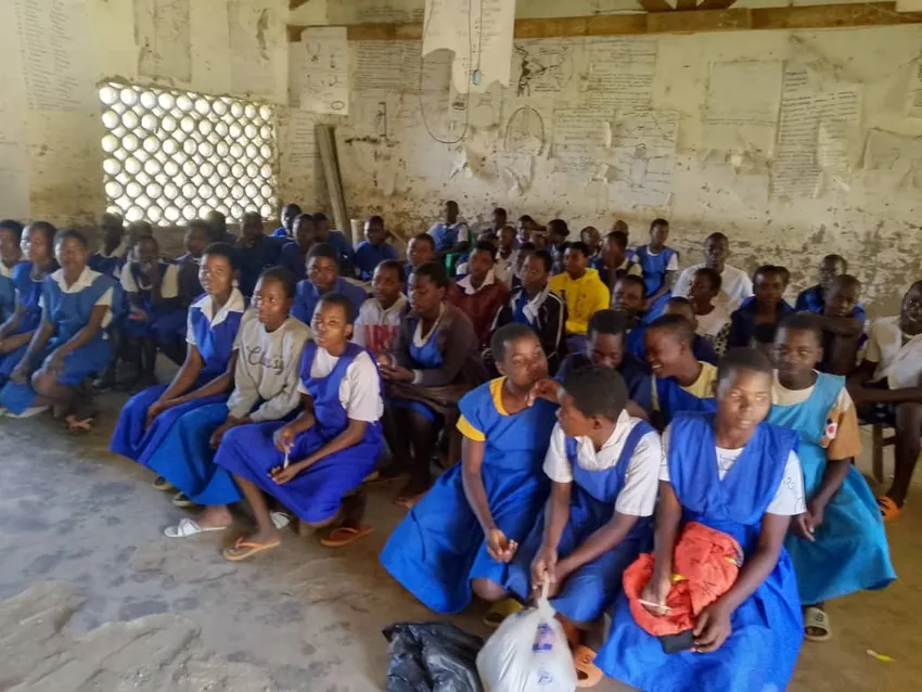 Mzinga primary school girl learners