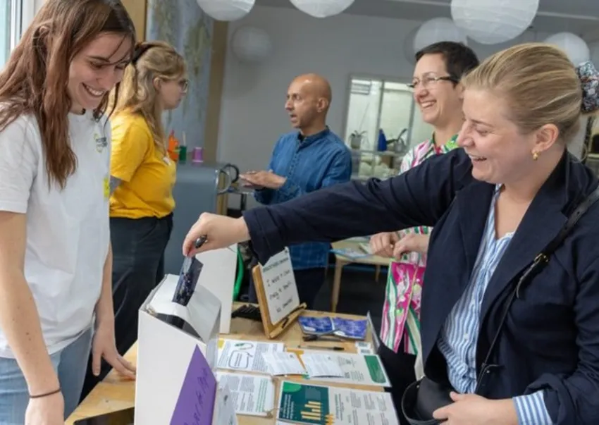 Power for People stall at climate fair