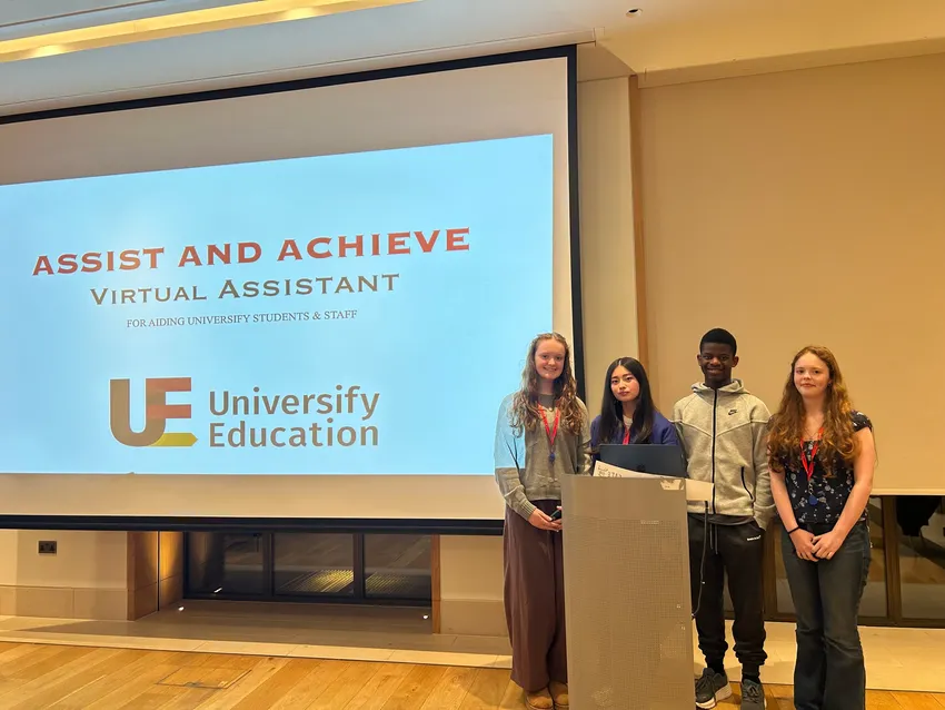 Universify Participants delivering a presentation