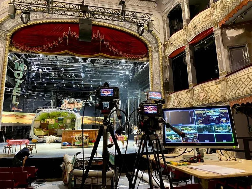 The filming of Bagdad Cafe, 2021