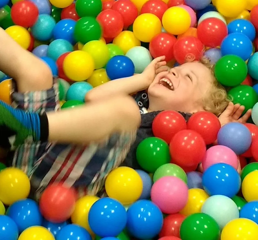 Child in Ball Pool