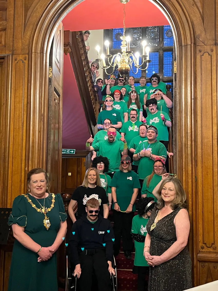 Choir at Mayors Ball