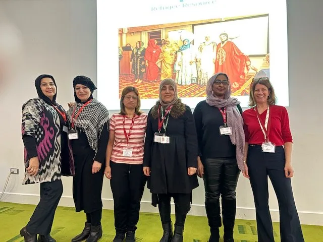 Oxford High School visit from the Women's Group at Refugee Resource