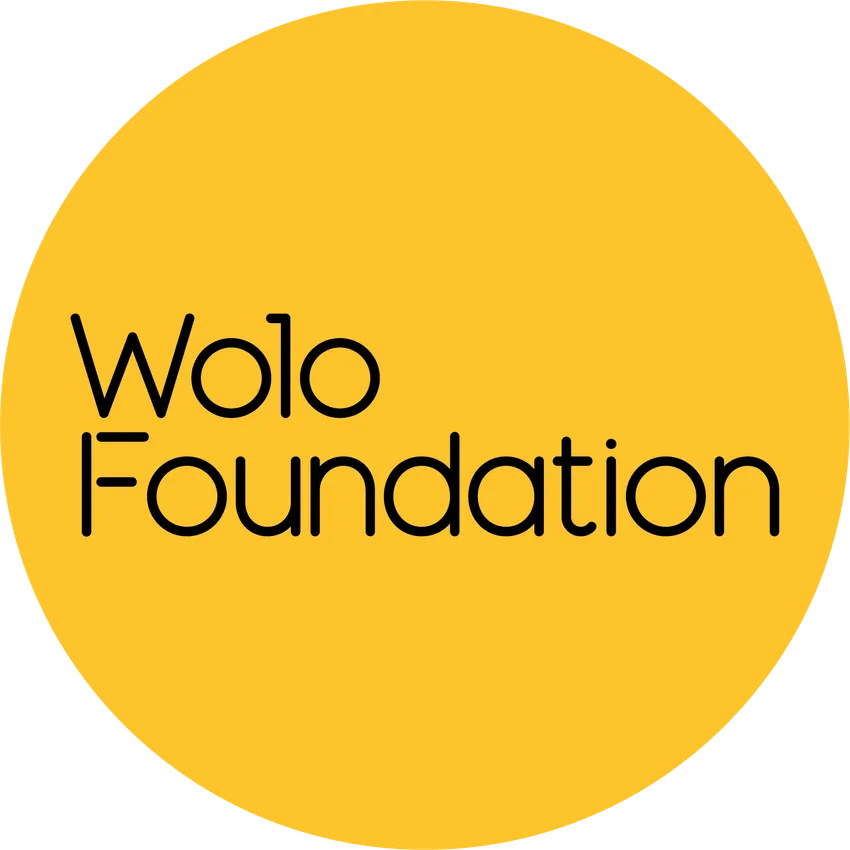 Wolo Foundation Circle Logo Black