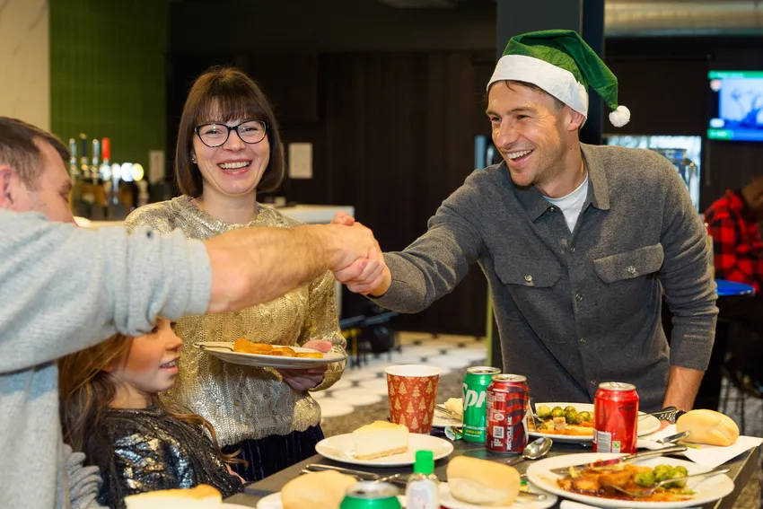 Community Christmas Meal at Easter Road Stadium