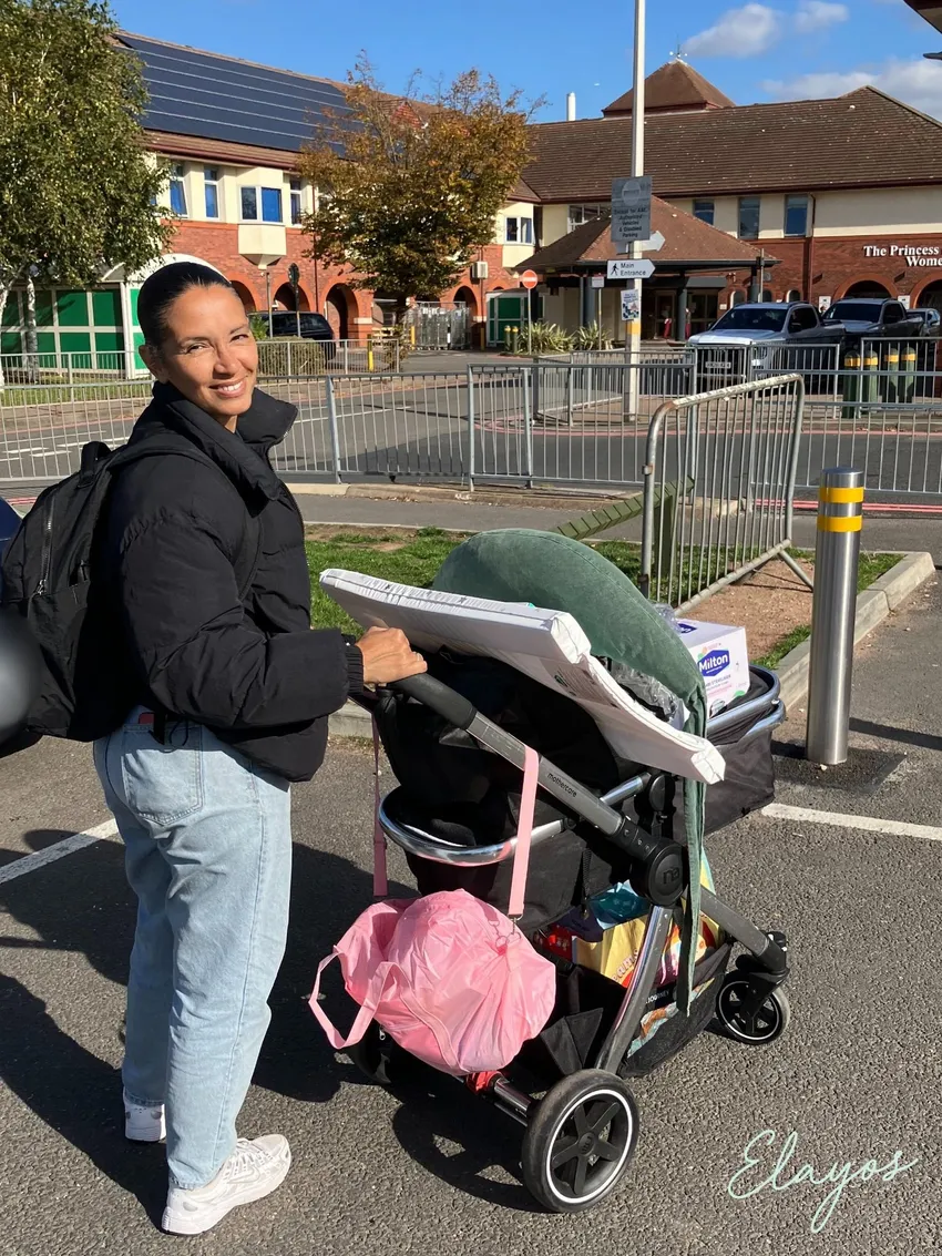 Doula Lynette Delivering Baby Bank Items