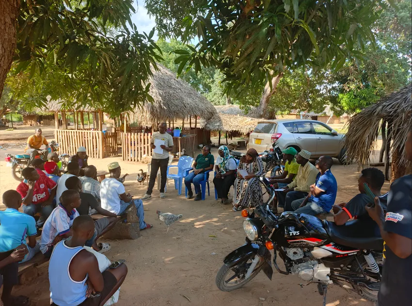 Community Meeting at Kipo
