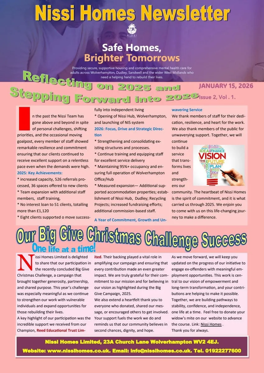 Newsletter January 2026