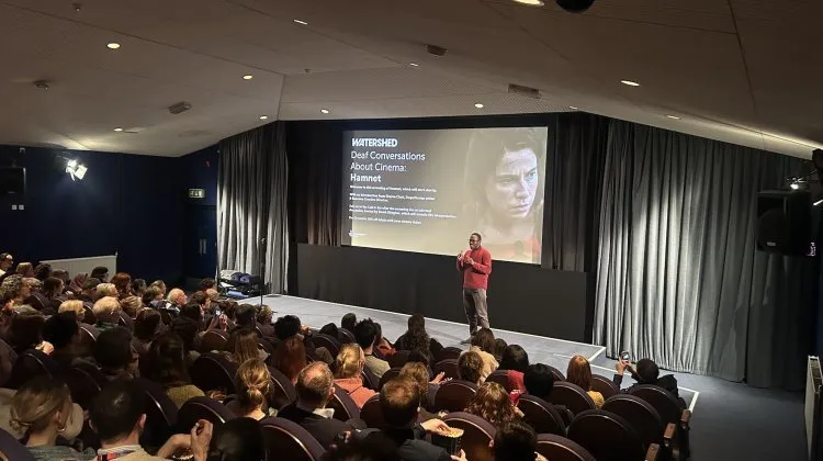 David Ellington intro for Deaf Conversations event with screening of Hamnet