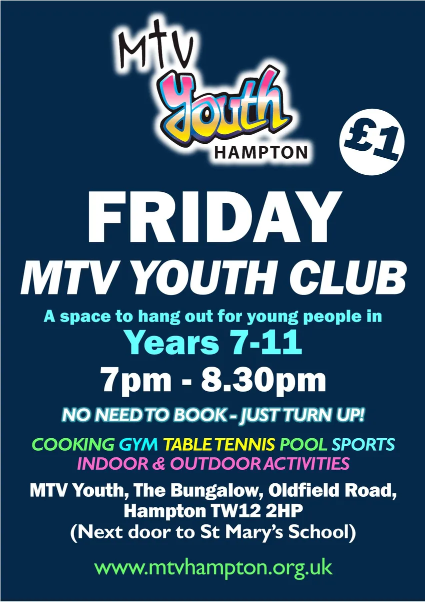 MTV YOUTH CLUB £1