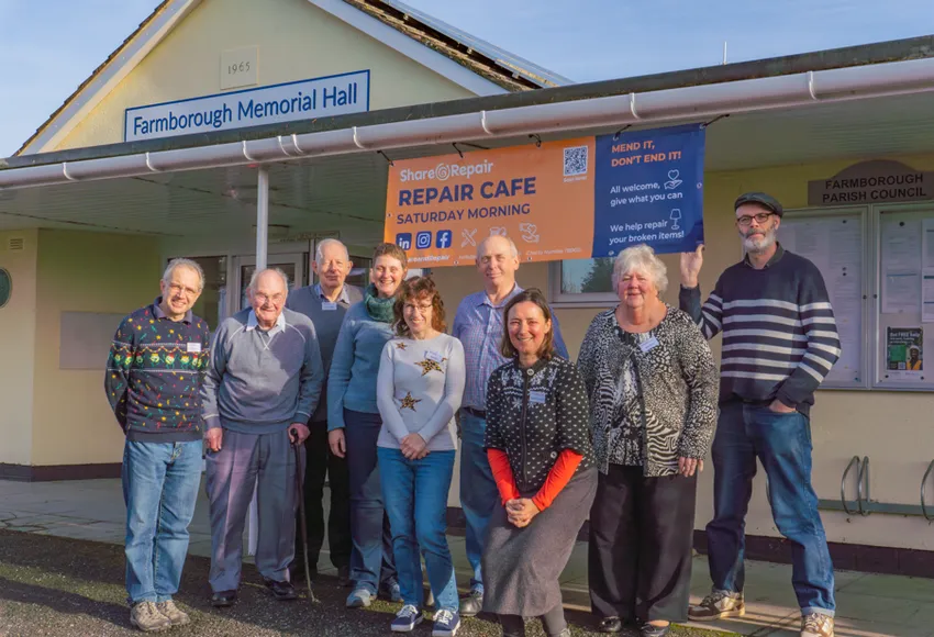 The Farmborough Repair Cafe Team