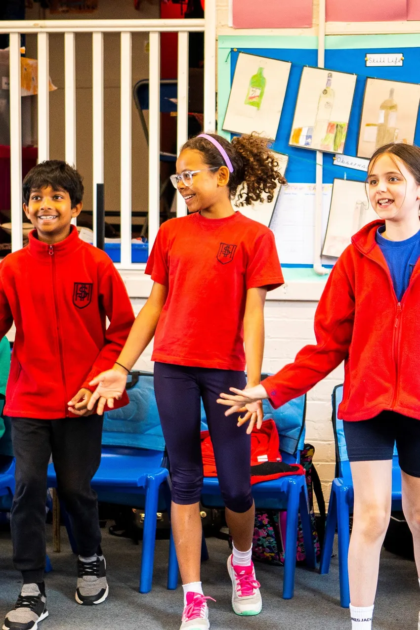 Primary Shakespeare Workshop, photo by Harry Plowden
