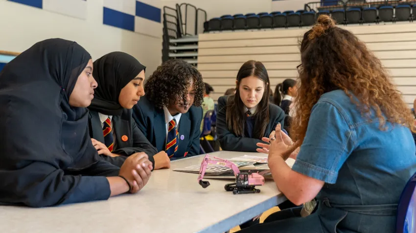 Role model sessions with girls