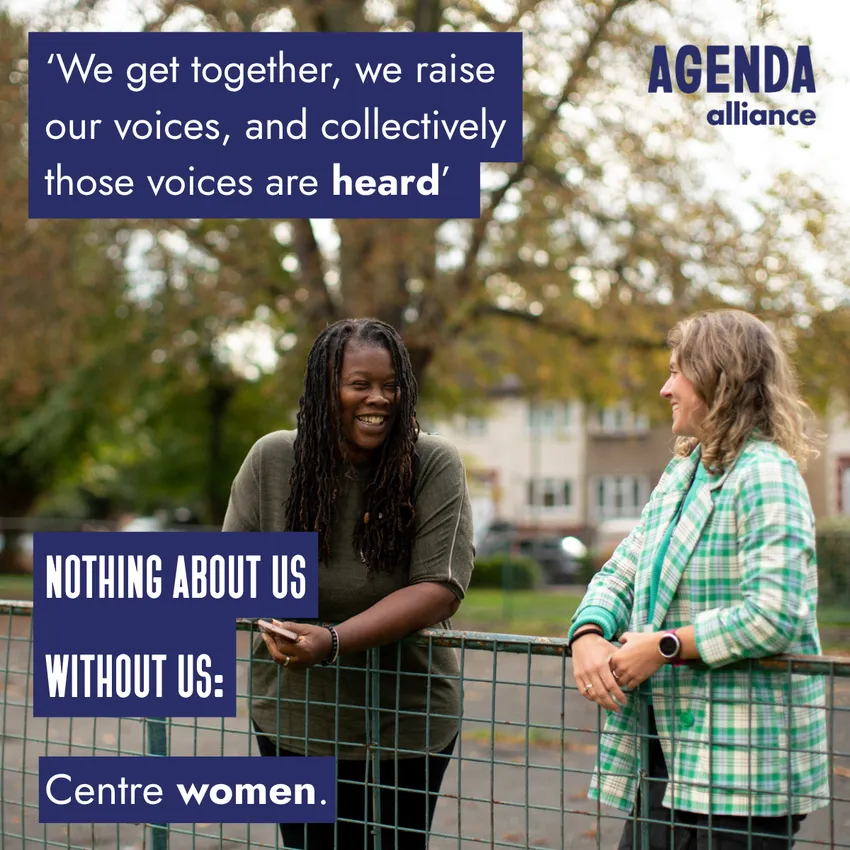 ‘We get together, we raise our voices, and collectively those voices are heard’ Nothing About Us Without Us: Centre women.