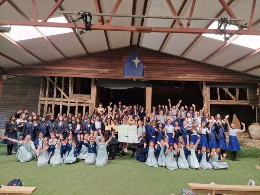 Children in Holly Barn Theatre