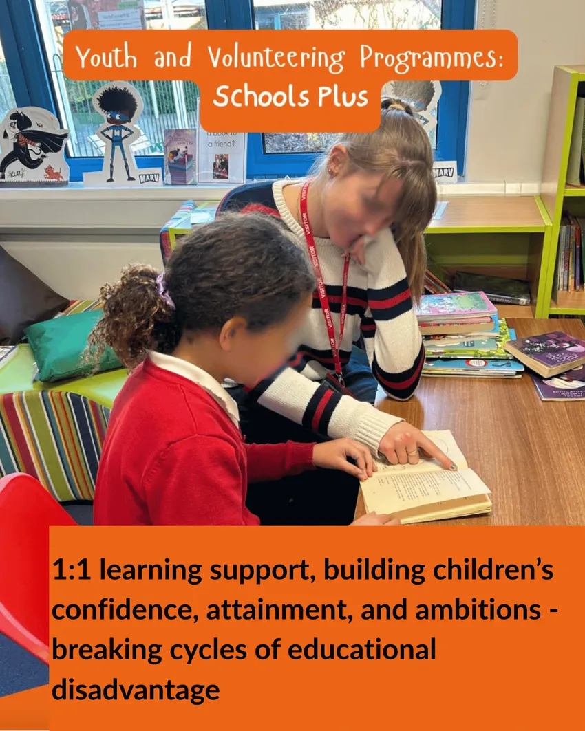 1:1 learning support, building children's confidence, attainment, and ambitions - breaking cycles of educational disadvantage
