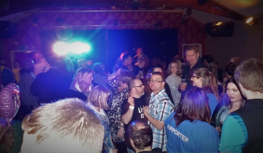 People dancing at one of our amazing club nights