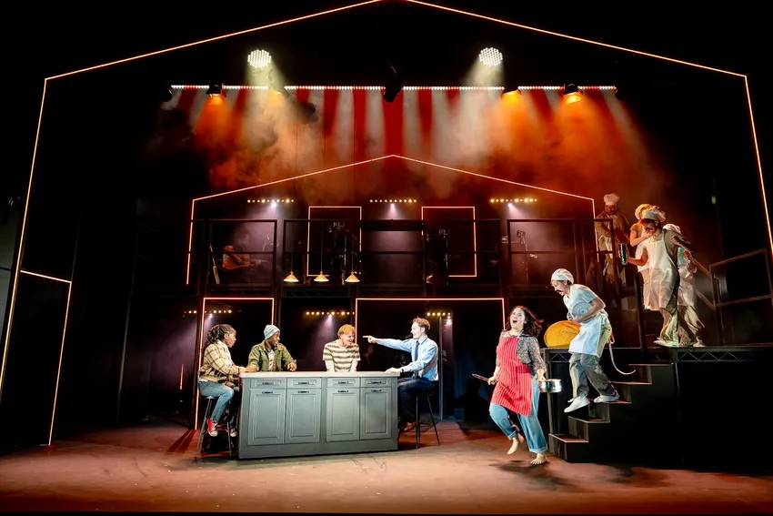 Mountview students performing Next to Normal