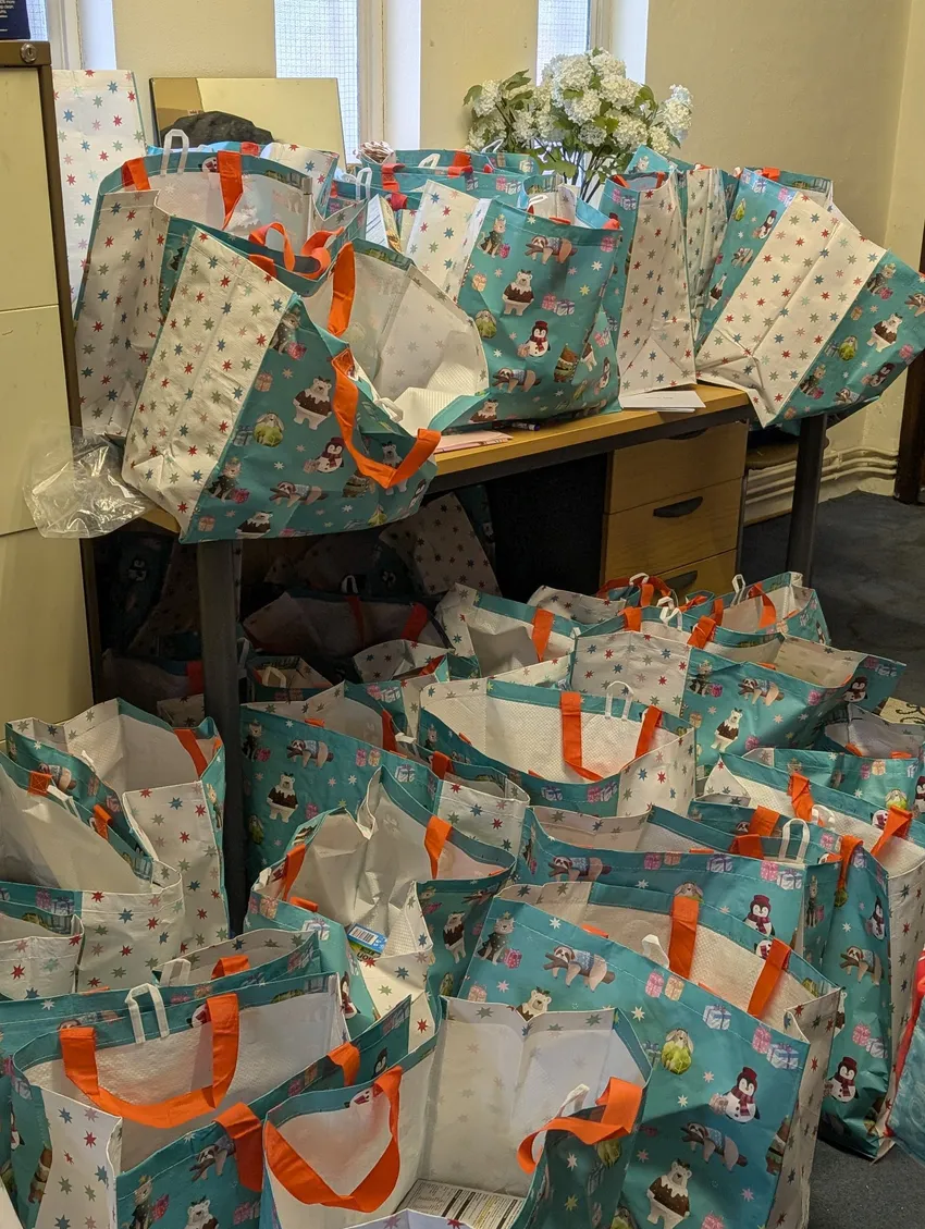 St Philip's Christmas bags 2024