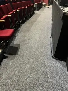 Front of stage carpet