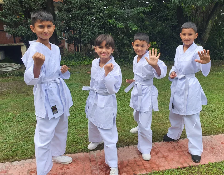 All children enjoy taking part in a range of extra curricular activities, including many different sports.
