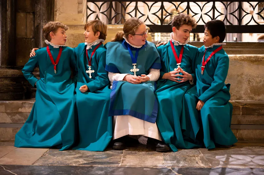 Salisbury Cathedral choristers
