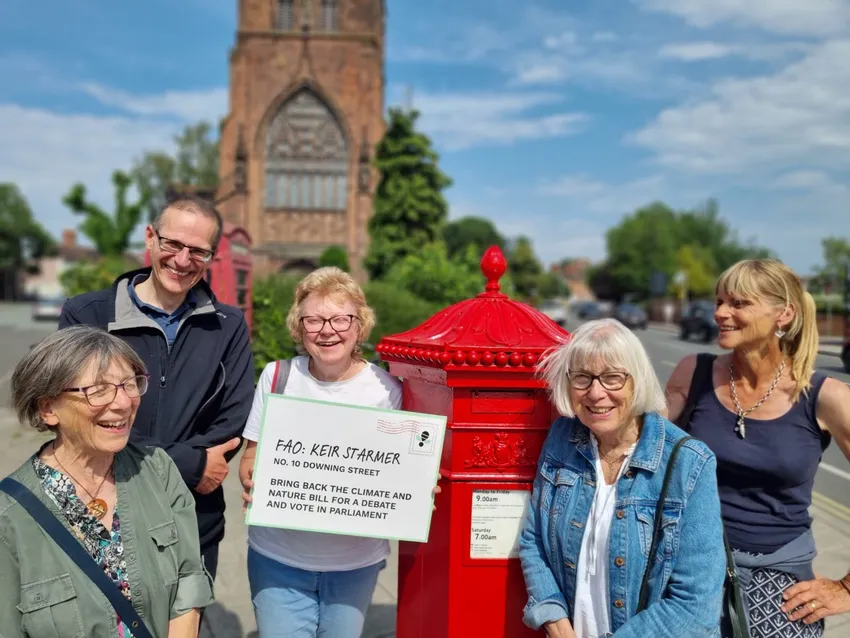 Zero Hour's Letterbox action in Shrewsbury (photo by Jamie Russell)
