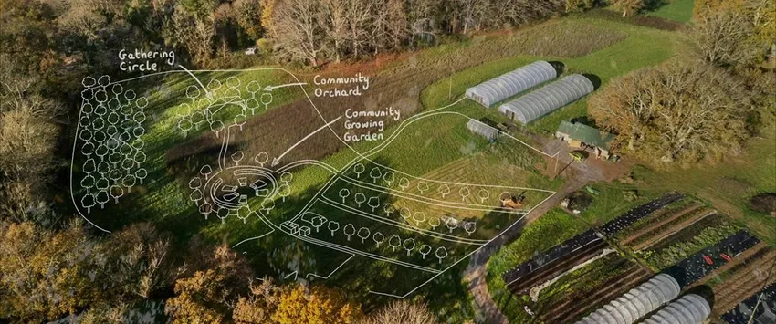 Community Growing Garden Layout