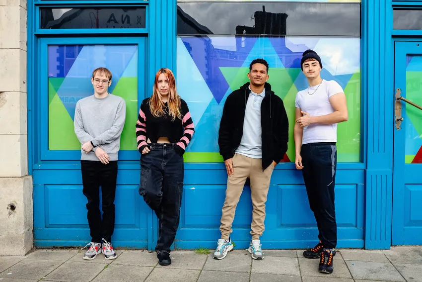 Young people in Swansea on the Jobs Project programme run by Barnardo's
