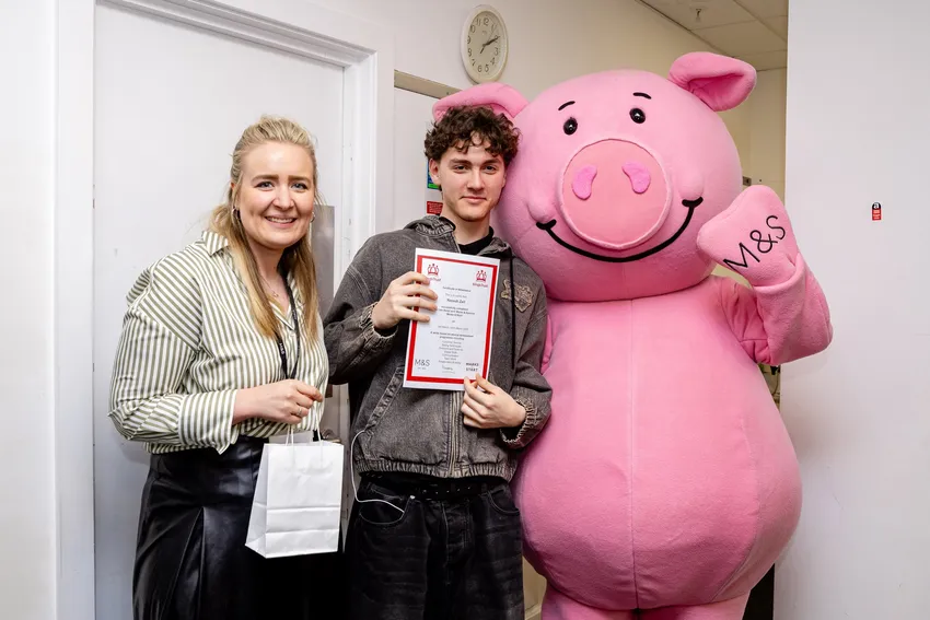 A graduate of the Marks & Start programme
