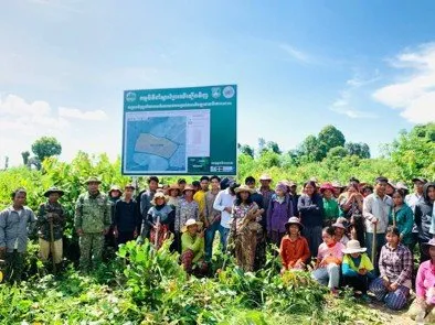 Reforastation day in Phnom Kulen National Park, 2025.