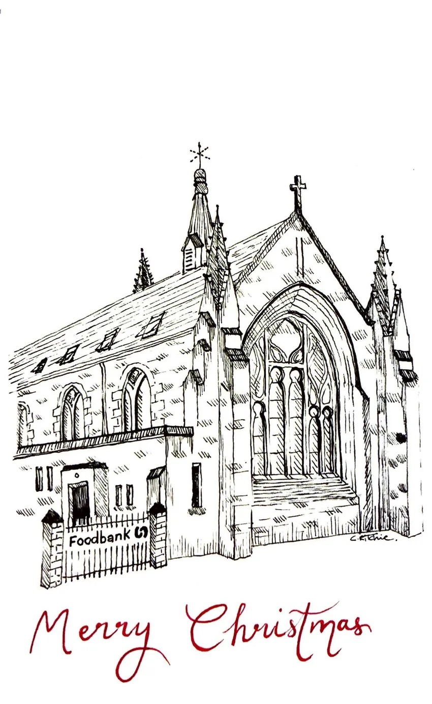 Our food bank Christmas Card